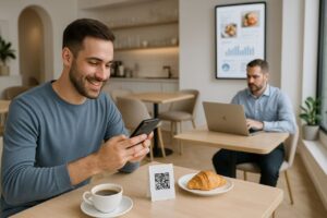 Marketing restaurace bez letáků: technologie, coprodávají