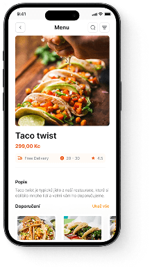 Obrazovka věrnostního programu