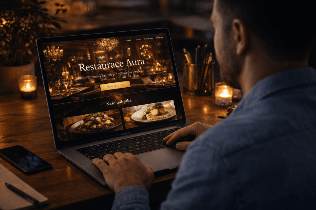 Moderní web restaurace v roce 2026: co opravdu funguje